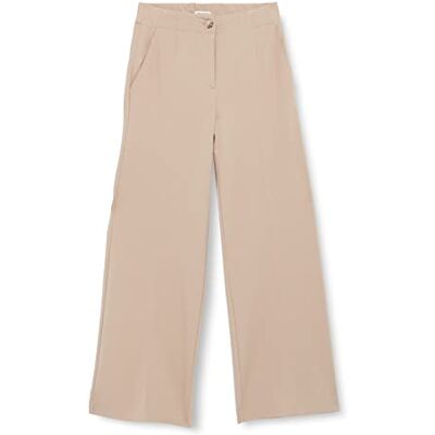 TOM TAILOR Damer Lea raka tygbyxor 1033285, 26353 Messy Beige, 32W / 32L TOM TAILOR Damer Lea raka tygbyxor 1033285, 26353 Messy Beige, 32W / 32L