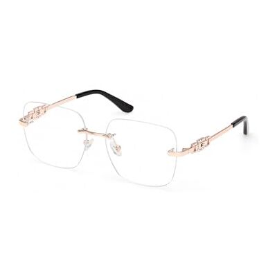 GUESS Mujer Gu50319 Gafas, 028 glänsande rosa guld, 56/16/140 GUESS Mujer Gu50319 Gafas, 028 glänsande rosa guld, 56/16/140