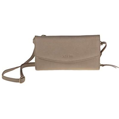 Kate Lee Dam Blanc avec intérieur Portefeuille Sac à bandoulière en Cuir NLIYANE vit perle interiör plånbok korthållare väska två läder och kedja axelremmar Kate Lee Dam Blanc avec intérieur Portefeuille Sac à bandoulière en Cuir NLIYANE vit perle interiör plånbok korthållare väska två läder och kedja axelremmar