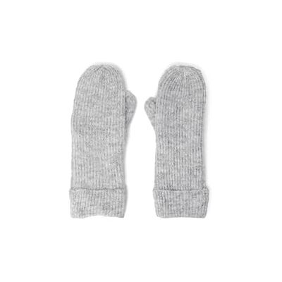 VERO MODA Bestseller A/S VMLUCA Rib Mittens GA NOOS handskar, ljusgrå melange, en storlek, Light Grey Melange, En storlek VERO MODA Bestseller A/S VMLUCA Rib Mittens GA NOOS handskar, ljusgrå melange, en storlek, Light Grey Melange, En storlek
