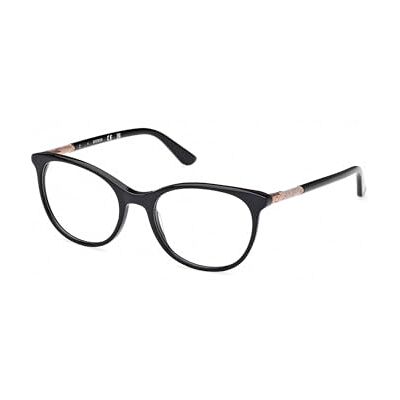 GUESS Unisex vuxen GU2657-N Gafas, Svart/Crystal, 52 GUESS Unisex vuxen GU2657-N Gafas, Svart/Crystal, 52