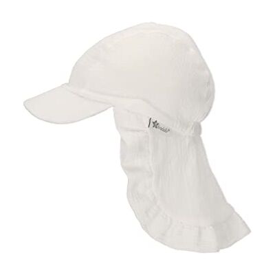 Sterntaler Skärmmössa för flickor med nackskydd glace solhatt, Beige, 49 cm Sterntaler Skärmmössa för flickor med nackskydd glace solhatt, Beige, 49 cm