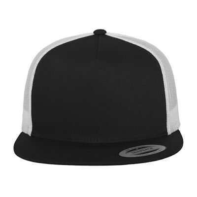 Flexfit Unisex klassisk truckerkeps, dam och herr, finns i 4 färger, en storlek, Blk/vit, one size Flexfit Unisex klassisk truckerkeps, dam och herr, finns i 4 färger, en storlek, Blk/vit, one size