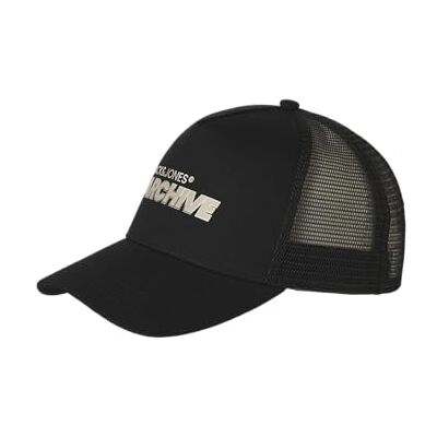JACK & JONES jactrucker brat keps, svart, one size JACK & JONES jactrucker brat keps, svart, one size
