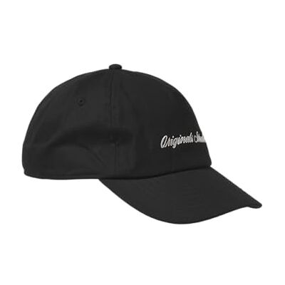 JACK & JONES Jacframe Norrebro keps, svart, one size JACK & JONES Jacframe Norrebro keps, svart, one size