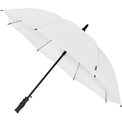 Falcone Kompakt vindtätt paraply Automatisk 102 cm Vit, 102 cm, Vit, 102 cm Falcone Kompakt vindtätt paraply Automatisk 102 cm Vit, 102 cm, Vit, 102 cm