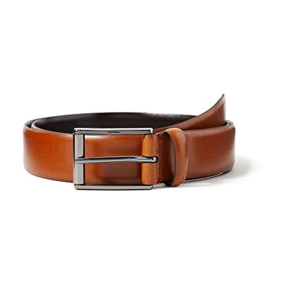 Strellson Premium bälte för män, Brun (Cognac 55), 115 Strellson Premium bälte för män, Brun (Cognac 55), 115