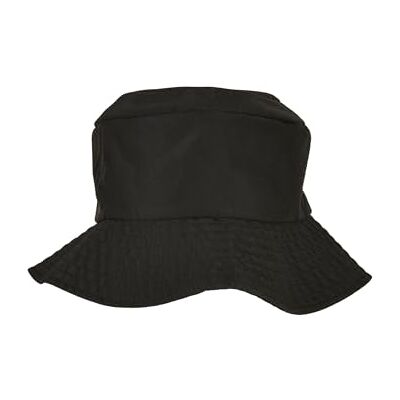 Flexfit Unisex elastisk justerbar hinkhatt hatt, svart, en storlek Flexfit Unisex elastisk justerbar hinkhatt hatt, svart, en storlek