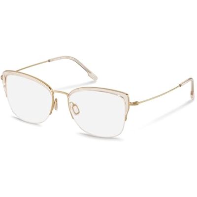Rodenstock Female R7138-A-5318-140-000-E57 Prescription Glasögonramar, beige, guld, 53, Beige, guld, 53 Rodenstock Female R7138-A-5318-140-000-E57 Prescription Glasögonramar, beige, guld, 53, Beige, guld, 53