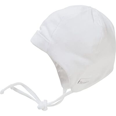 Sterntaler Baby Mütze hatt, White (Weiß 500), en storlek (Tillverkarens storlek: 41) Sterntaler Baby Mütze hatt, White (Weiß 500), en storlek (Tillverkarens storlek: 41)