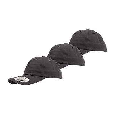 Flexfit Unisex vuxna en storlek låg profil bomullstwill 3-pack mörkgrå mörkgrå, darkgrey+darkgrey+darkgrey, one size Flexfit Unisex vuxna en storlek låg profil bomullstwill 3-pack mörkgrå mörkgrå, darkgrey+darkgrey+darkgrey, one size