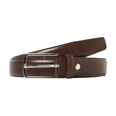 JACK & JONES Herr Jacchristopher Belt Noos, Brown Stone, Numeric_80, Brun sten, numeric_80 JACK & JONES Herr Jacchristopher Belt Noos, Brown Stone, Numeric_80, Brun sten, numeric_80