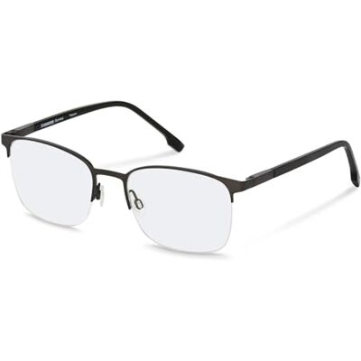 Rodenstock R7147 Receptbelagda glasögonramar – mörk grå, svart – unisex, Mörkgrå, svart, 54 Rodenstock R7147 Receptbelagda glasögonramar – mörk grå, svart – unisex, Mörkgrå, svart, 54