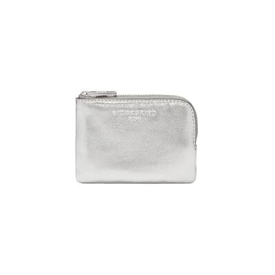 LIEBESKIND Lena XS Cloud, tvåfaldig plånbok för kvinnor, silver (metallic silver), extra S LIEBESKIND Lena XS Cloud, tvåfaldig plånbok för kvinnor, silver (metallic silver), extra S