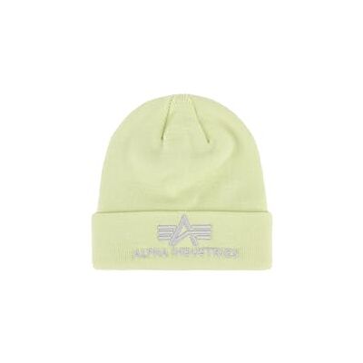 Alpha Industries Unisex 3D Beanie, Arctic Lime, One size Alpha Industries Unisex 3D Beanie, Arctic Lime, One size