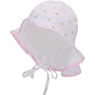 Sterntaler Unisex barn solhatt Herzi barnhatt, Ecru, normal, ecru Sterntaler Unisex barn solhatt Herzi barnhatt, Ecru, normal, ecru