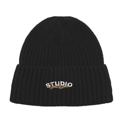 JACK & JONES Herr Jacblack Friday Beanie Bf, svart, one size JACK & JONES Herr Jacblack Friday Beanie Bf, svart, one size