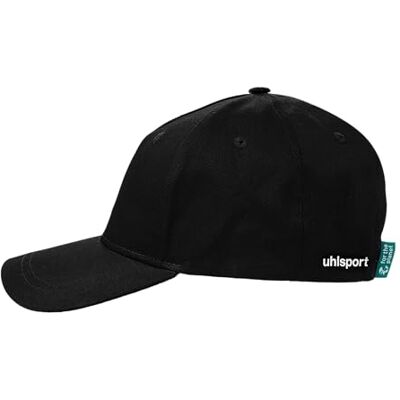 uhlsport baskeps – sport basecap män kvinnor barn – snapback stängning, svart, one size uhlsport baskeps – sport basecap män kvinnor barn – snapback stängning, svart, one size