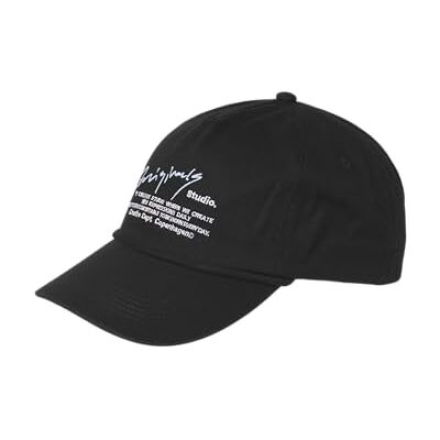 JACK & JONES Jacframe Manchester keps, svart, En Storlek JACK & JONES Jacframe Manchester keps, svart, En Storlek