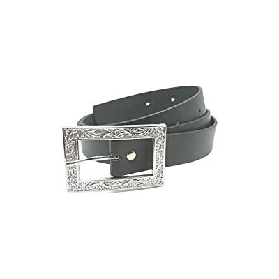 Bonateks Dam DEAYMBELT100027 belt, svart, L, svart, L Bonateks Dam DEAYMBELT100027 belt, svart, L, svart, L