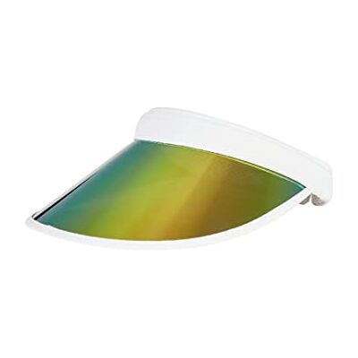 Urban Classics Unisex Holographic Visir, Vit/flerfärgad, one size Urban Classics Unisex Holographic Visir, Vit/flerfärgad, one size
