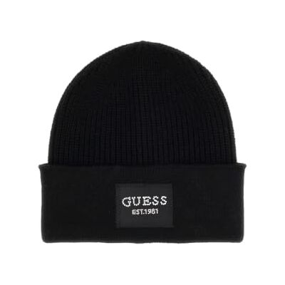 GUESS Women stickad mössa svart GUESS Women stickad mössa svart