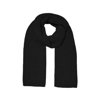 VERO MODA Vmgila Rib Scarf Noos, svart, one size, svart, Einheitsgröße VERO MODA Vmgila Rib Scarf Noos, svart, one size, svart, Einheitsgröße