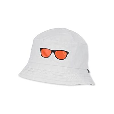 Sterntaler Unisex barn vändbar fiskehatt glasögon barnhatt, blå, 51 Sterntaler Unisex barn vändbar fiskehatt glasögon barnhatt, blå, 51