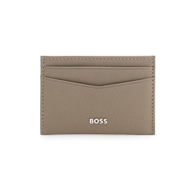 Boss Män New Crosstown Cardc. Mjuk läderplånbok med polerade metallbeslag, Öppen grön376, Taille unique Boss Män New Crosstown Cardc. Mjuk läderplånbok med polerade metallbeslag, Öppen grön376, Taille unique