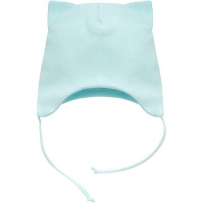 Pinokio Baby flicka inslagen bonnet med öron mössa hatt, MINT LILIAN, 44 Pinokio Baby flicka inslagen bonnet med öron mössa hatt, MINT LILIAN, 44