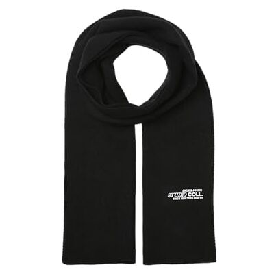 JACK & JONES Jaccoll Scarf Sn, svart, en storlek, svart, Einheitsgröße JACK & JONES Jaccoll Scarf Sn, svart, en storlek, svart, Einheitsgröße