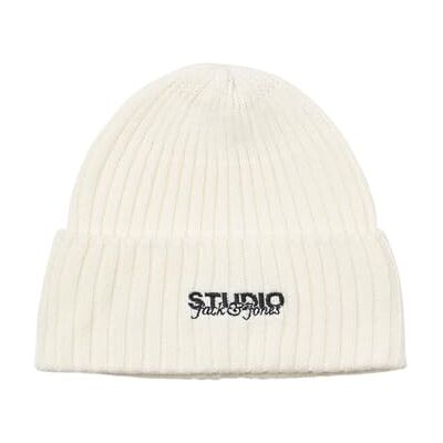 JACK & JONES Herr Jacblack Friday Beanie Bf, Antik vit, one size JACK & JONES Herr Jacblack Friday Beanie Bf, Antik vit, one size