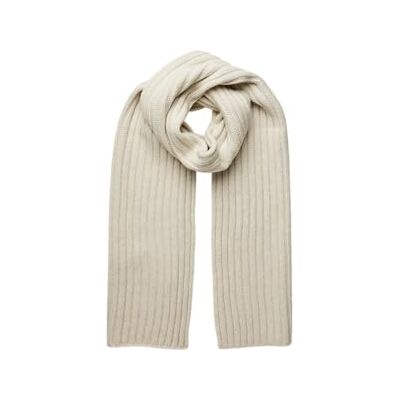 PIECES Damer Pcmargot Scarf Noos Bc halsduk, Whitecap grå/detalj: melerad, En storlek PIECES Damer Pcmargot Scarf Noos Bc halsduk, Whitecap grå/detalj: melerad, En storlek