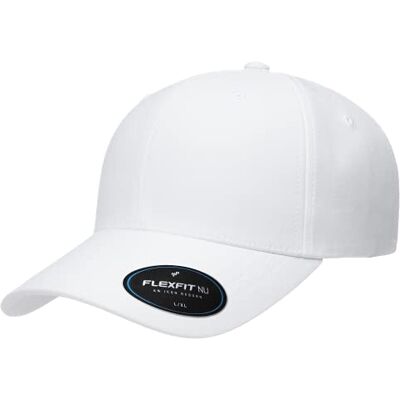 Flexfit Nu Cap, (6100NU), Vit/överdådig trädgård, S-M Flexfit Nu Cap, (6100NU), Vit/överdådig trädgård, S-M