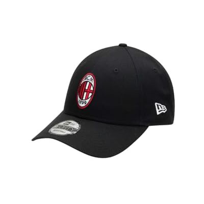 ACM 1899 New Era 9Forty Barnkeps – AC Milano svart, svart, 6-12 år ACM 1899 New Era 9Forty Barnkeps – AC Milano svart, svart, 6-12 år