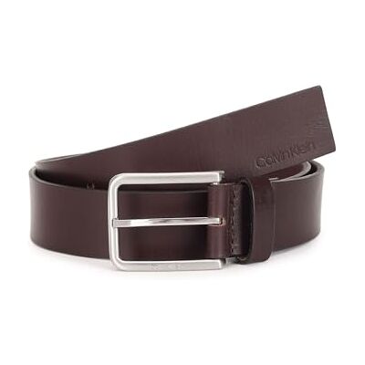 Calvin Herrbälte Warmth Oiled Grain 3,5 cm läderbälte, Brun (Dark Brown), 90 Calvin Herrbälte Warmth Oiled Grain 3,5 cm läderbälte, Brun (Dark Brown), 90