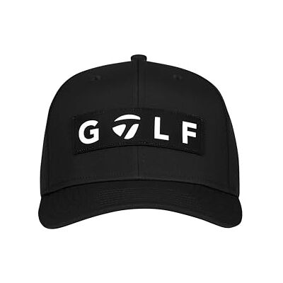TaylorMade Golf 2026 Ventura Stock Hat Svart Justerbar TaylorMade Golf 2026 Ventura Stock Hat Svart Justerbar