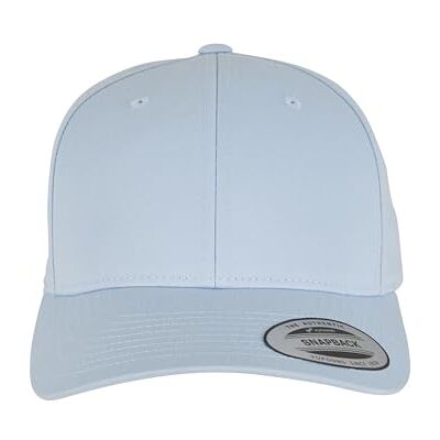 Flexfit Curved Classic Snapback, herrmössa, finns i många olika färger, storlekar, en storlek, Ljusblå, one size Flexfit Curved Classic Snapback, herrmössa, finns i många olika färger, storlekar, en storlek, Ljusblå, one size