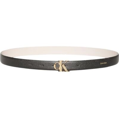 Calvin kvinnors facetterade CK spännband 25 mm REV ADJ M LV04F7044G bälten, svart (svart/chateau), 120, Svart (svart/Chateau), 120 Calvin kvinnors facetterade CK spännband 25 mm REV ADJ M LV04F7044G bälten, svart (svart/chateau), 120, Svart (svart/Chateau), 120