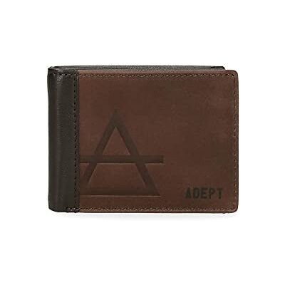 ADEPT Jim horisontell plånbok med plånbok brun 11 x 8 x 1 cm läder, brun, tvärficka med plånbok, BRUN, Tvärgående ficka med plånbok ADEPT Jim horisontell plånbok med plånbok brun 11 x 8 x 1 cm läder, brun, tvärficka med plånbok, BRUN, Tvärgående ficka med plånbok