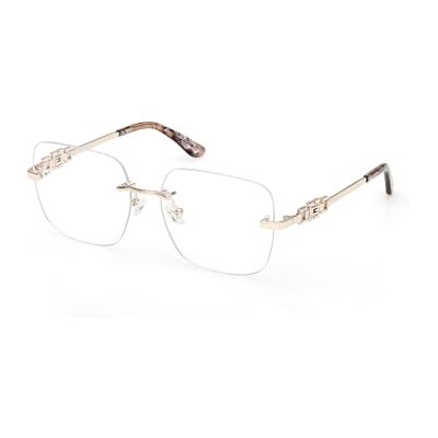 GUESS Mujer Gu50319 Gafas, 032 glänsande djupt guld, 56/16/140 GUESS Mujer Gu50319 Gafas, 032 glänsande djupt guld, 56/16/140