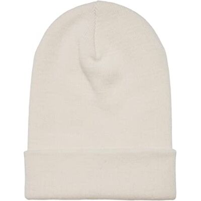Flexfit Unisex tung lång mössa mössa, vit sand, en storlek, Vit, En Storlek Flexfit Unisex tung lång mössa mössa, vit sand, en storlek, Vit, En Storlek