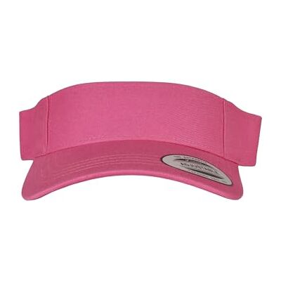 Flexfit Unisex böjd visirkeps basebollkeps, Cosmo rosa, en storlek Flexfit Unisex böjd visirkeps basebollkeps, Cosmo rosa, en storlek
