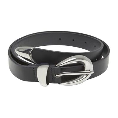 Urban Classics Women's TB7211-Chunky Buckle Loop syntetiskt läderbälte, svart/silver, L/XL, svart/silver, L/XL Urban Classics Women's TB7211-Chunky Buckle Loop syntetiskt läderbälte, svart/silver, L/XL, svart/silver, L/XL