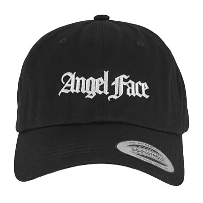 Tee dam keps Angel Face Low Profile Cotton Twill, 6 paneler, baseballkeps med mässingsstängning, bomull, en storlek, svart, one size Tee dam keps Angel Face Low Profile Cotton Twill, 6 paneler, baseballkeps med mässingsstängning, bomull, en storlek, svart, one size