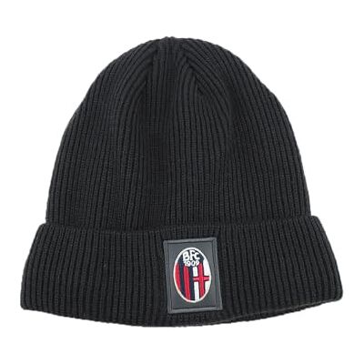 BOLOGNAFC STORE Skippermössa stickad 1 x 1 lapp läder broderi INT. Fleece 50% PC 50% PL Bologna 283462 Bologna, Blå, 34 BOLOGNAFC STORE Skippermössa stickad 1 x 1 lapp läder broderi INT. Fleece 50% PC 50% PL Bologna 283462 Bologna, Blå, 34