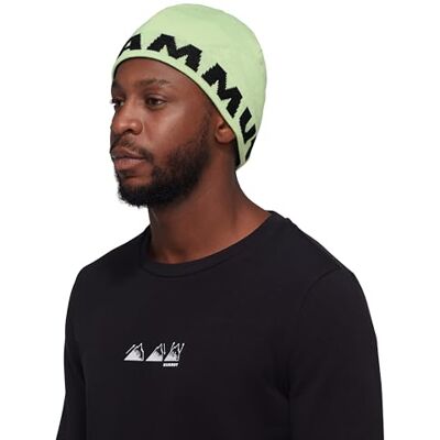 Mammut Logo Mössa neo lime-svart en storlek Mammut Logo Mössa neo lime-svart en storlek