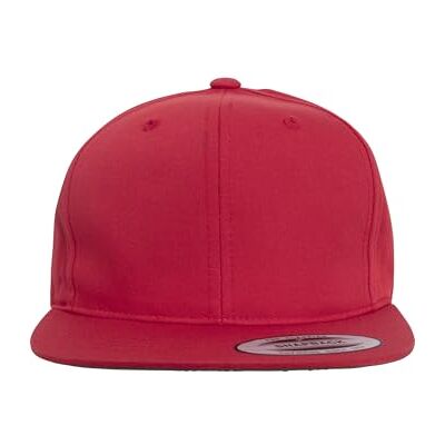 Flexfit Yupoong Barnbasebollkeps för pojkar och flickor, rakt paraply, Pro-Style Twill Snapback Cap enfärgad, från 2 till ca 14 år, 2 storlekar, röd, XXS Flexfit Yupoong Barnbasebollkeps för pojkar och flickor, rakt paraply, Pro-Style Twill Snapback Cap enfärgad, från 2 till ca 14 år, 2 storlekar, röd, XXS
