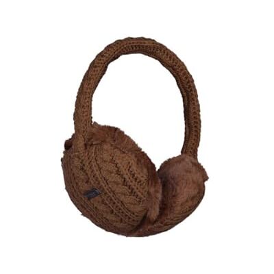 Barts earmuffs Justerbar Monique Öronmuffar Stickat Tyg Kvinnor Flickor Vinter, Ljusbrun, Taglia unica Barts earmuffs Justerbar Monique Öronmuffar Stickat Tyg Kvinnor Flickor Vinter, Ljusbrun, Taglia unica