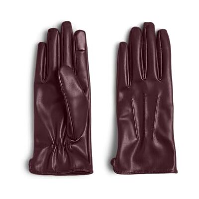 PIECES Pccellie Smart Gloves Noos, tawny port, S PIECES Pccellie Smart Gloves Noos, tawny port, S